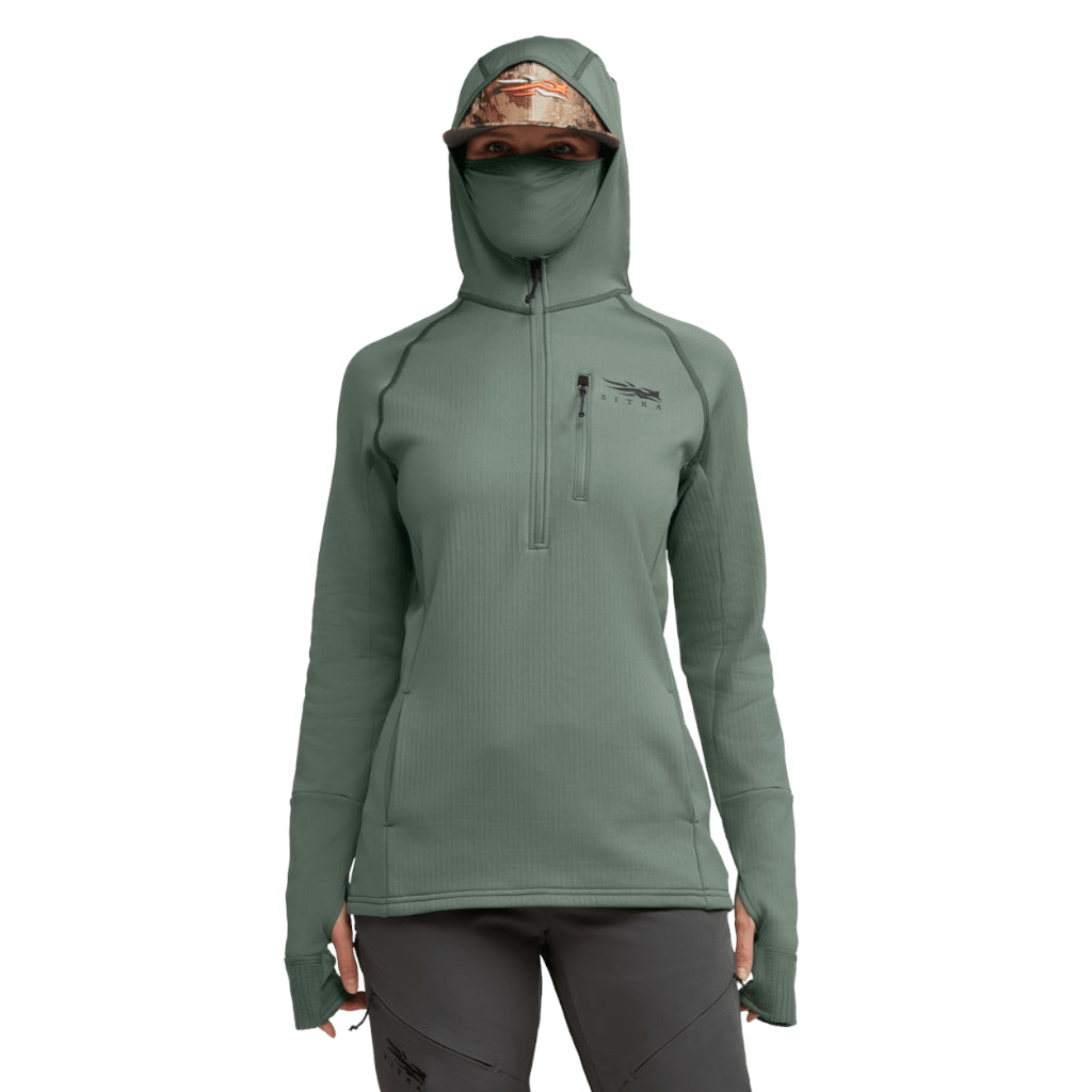 Women´s Fanatic Hoodie Slate Green