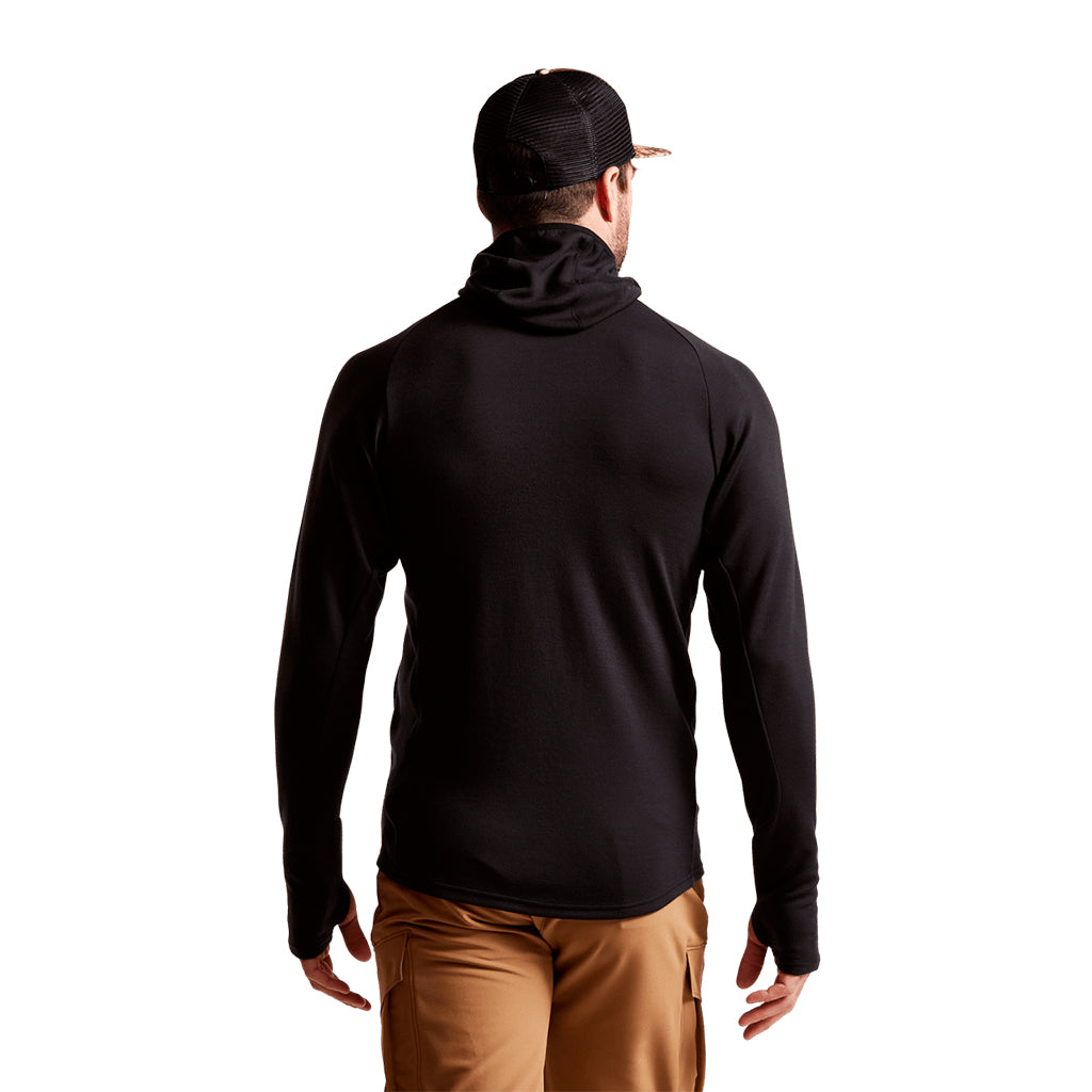 Core Merino 330 Hoody Sitka Black