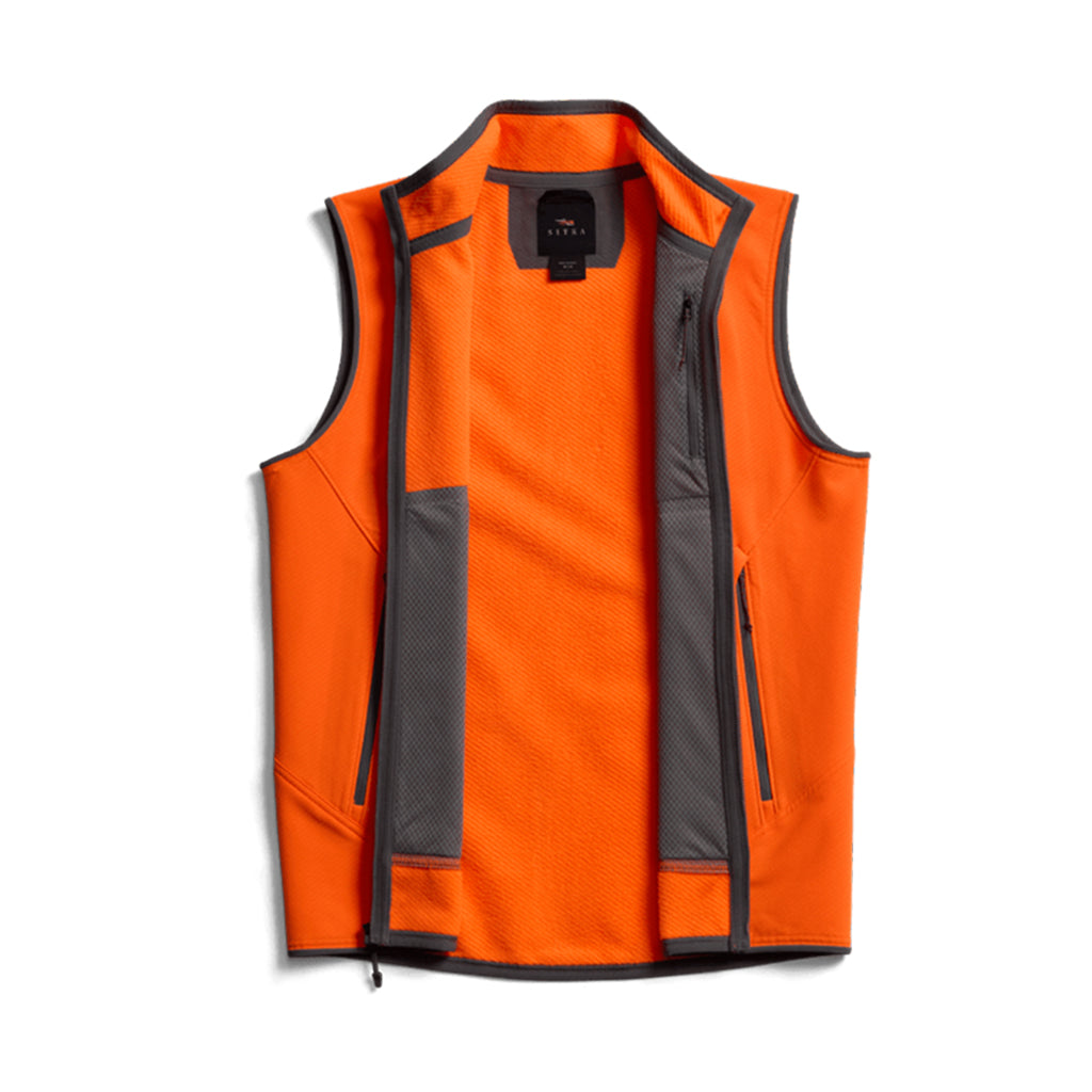 Alpha Fleece Vest Blaze Orange