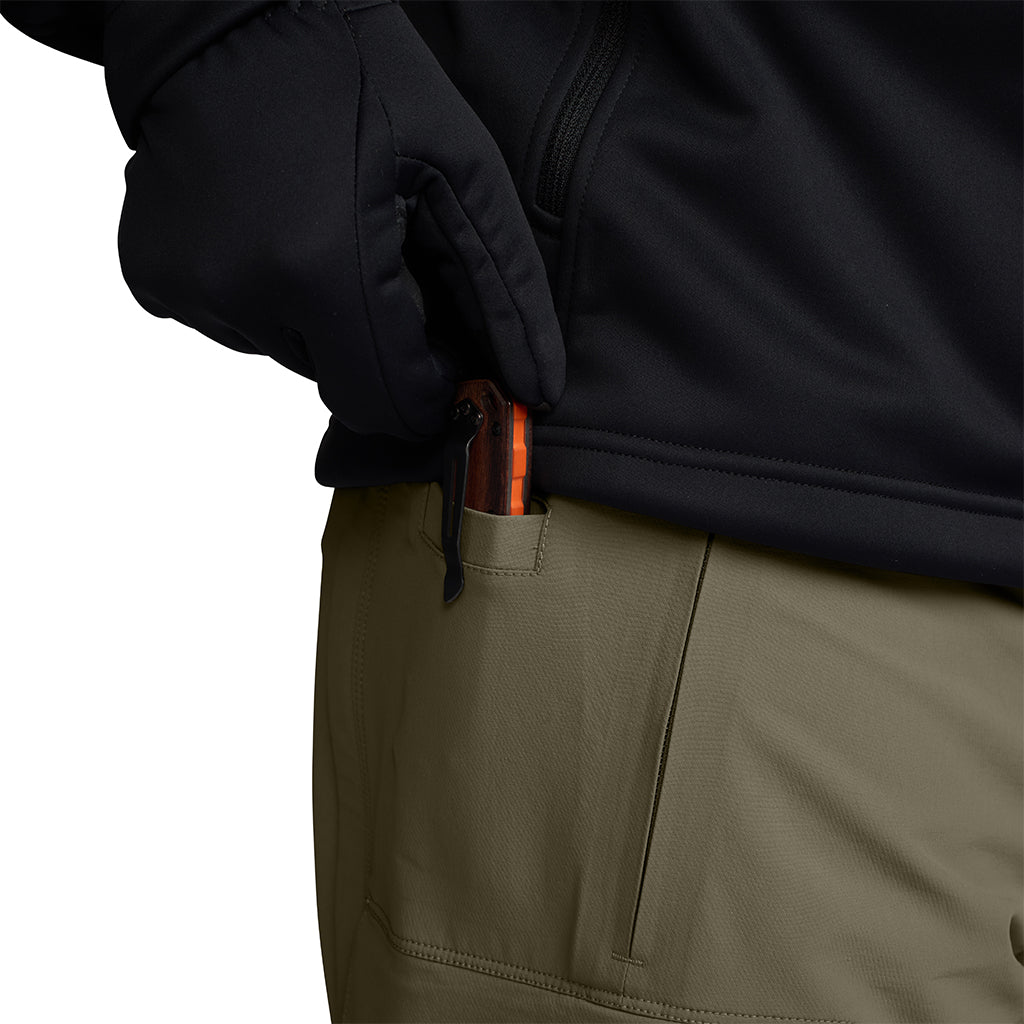 Brush Pant Dark Green Sage