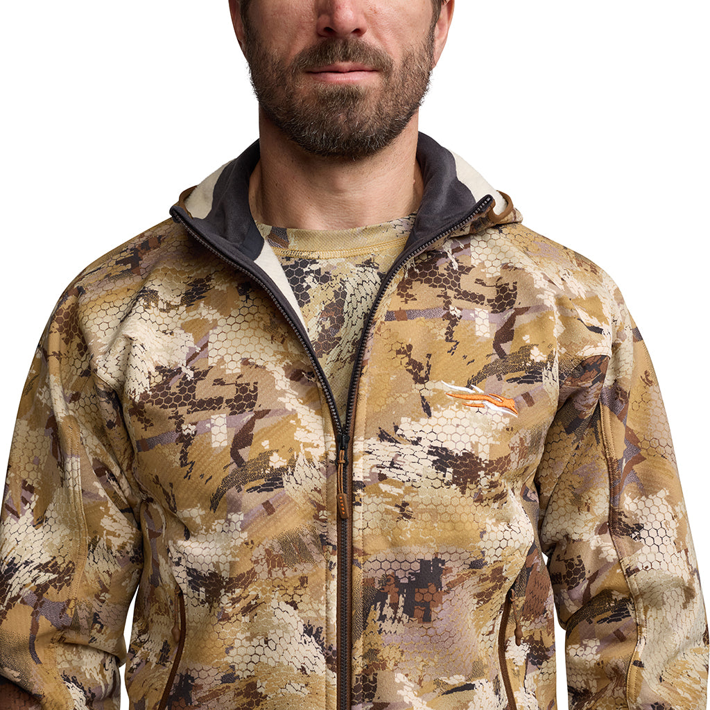 Alpha Fleece Hooded Jacket Optifade Marsh