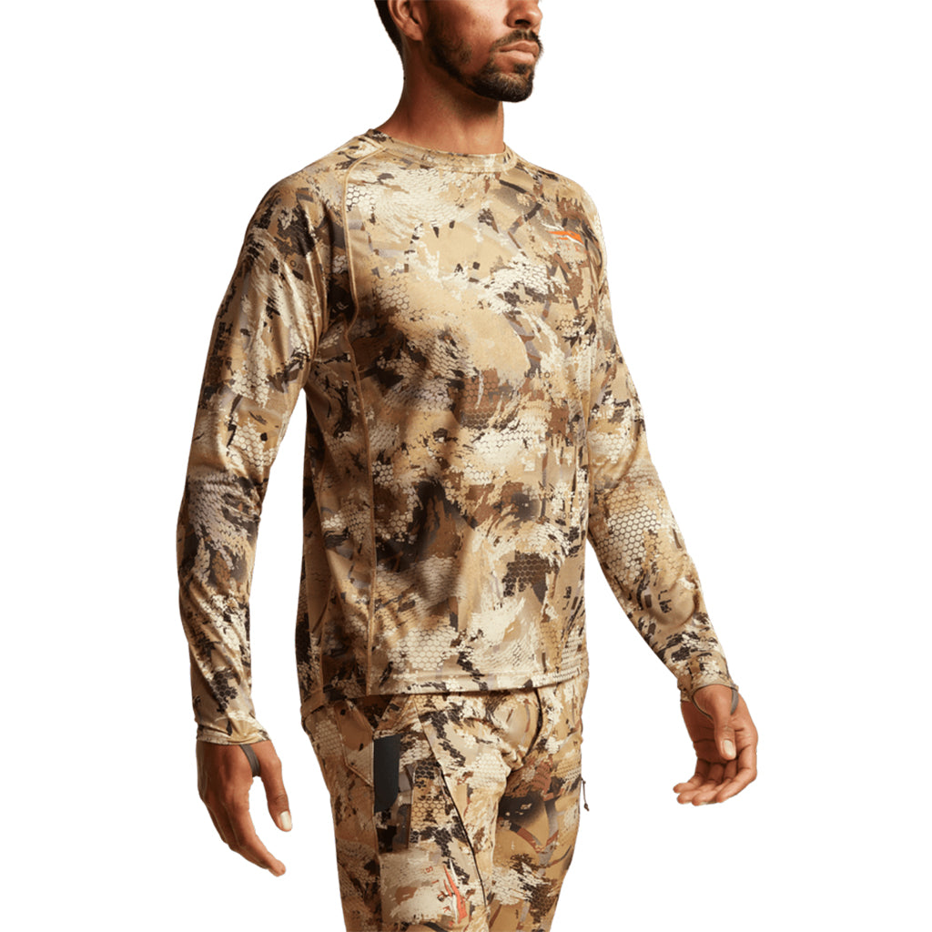 Core Merino 120 LS Crew Optifade Marsh