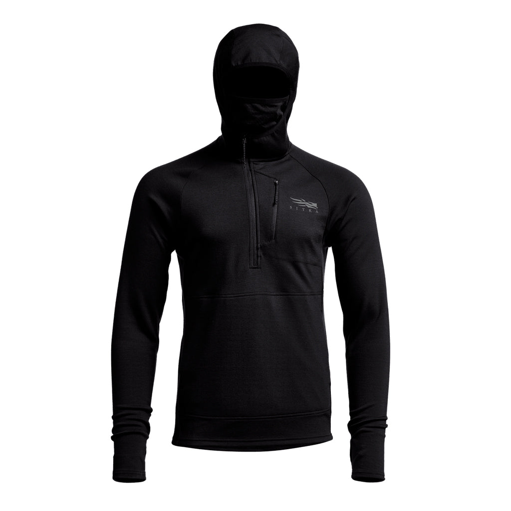 Core Merino 330 Hoody Sitka Black