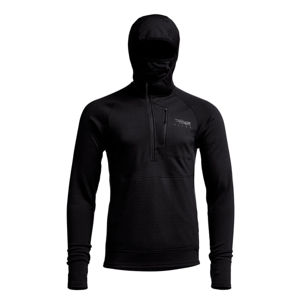 Core Merino 330 Hoody Sitka Black