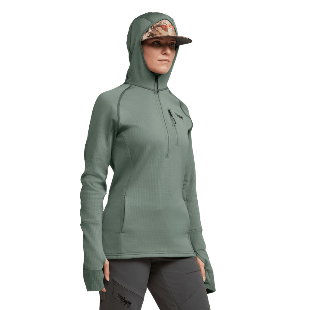 Women´s Fanatic Hoodie Slate Green