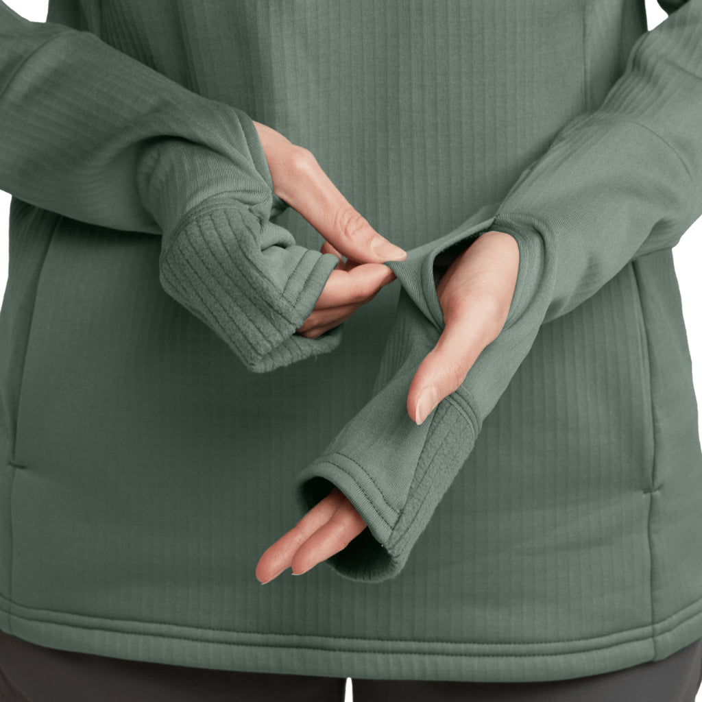 Women´s Fanatic Hoody Slate Green