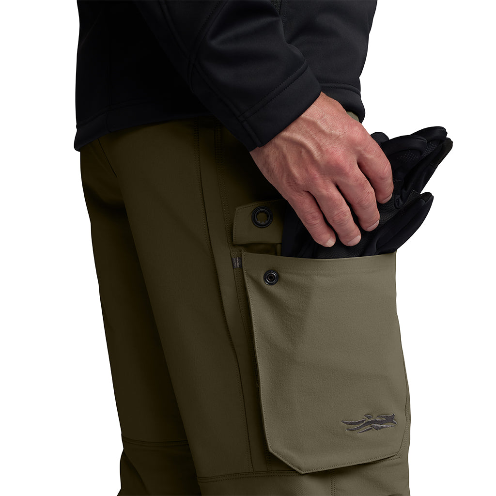 Brush Pant Dark Green Sage