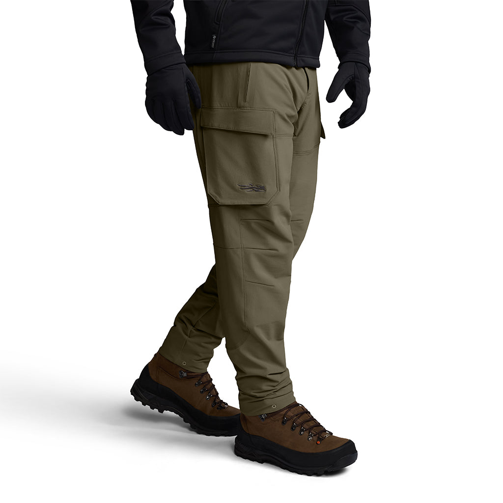 Brush Pant Dark Green Sage