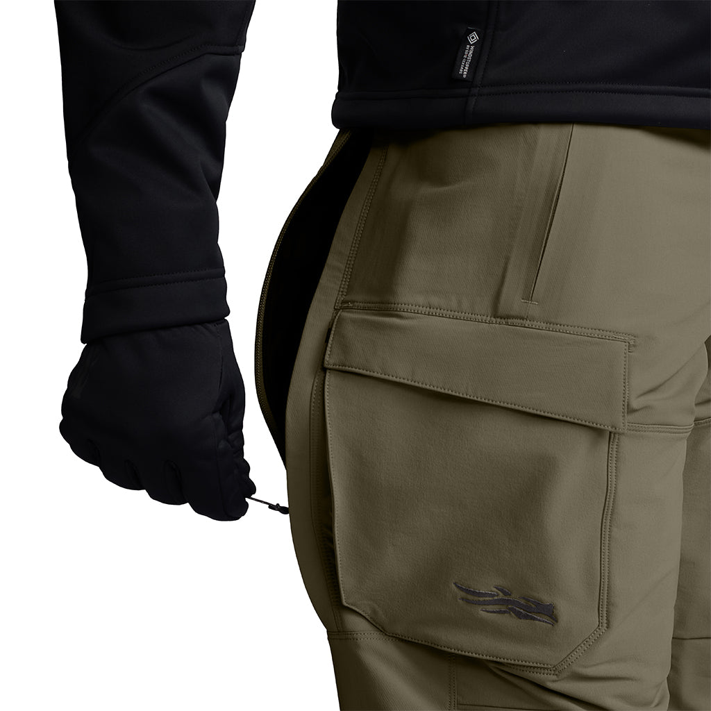 Brush Pant Dark Green Sage