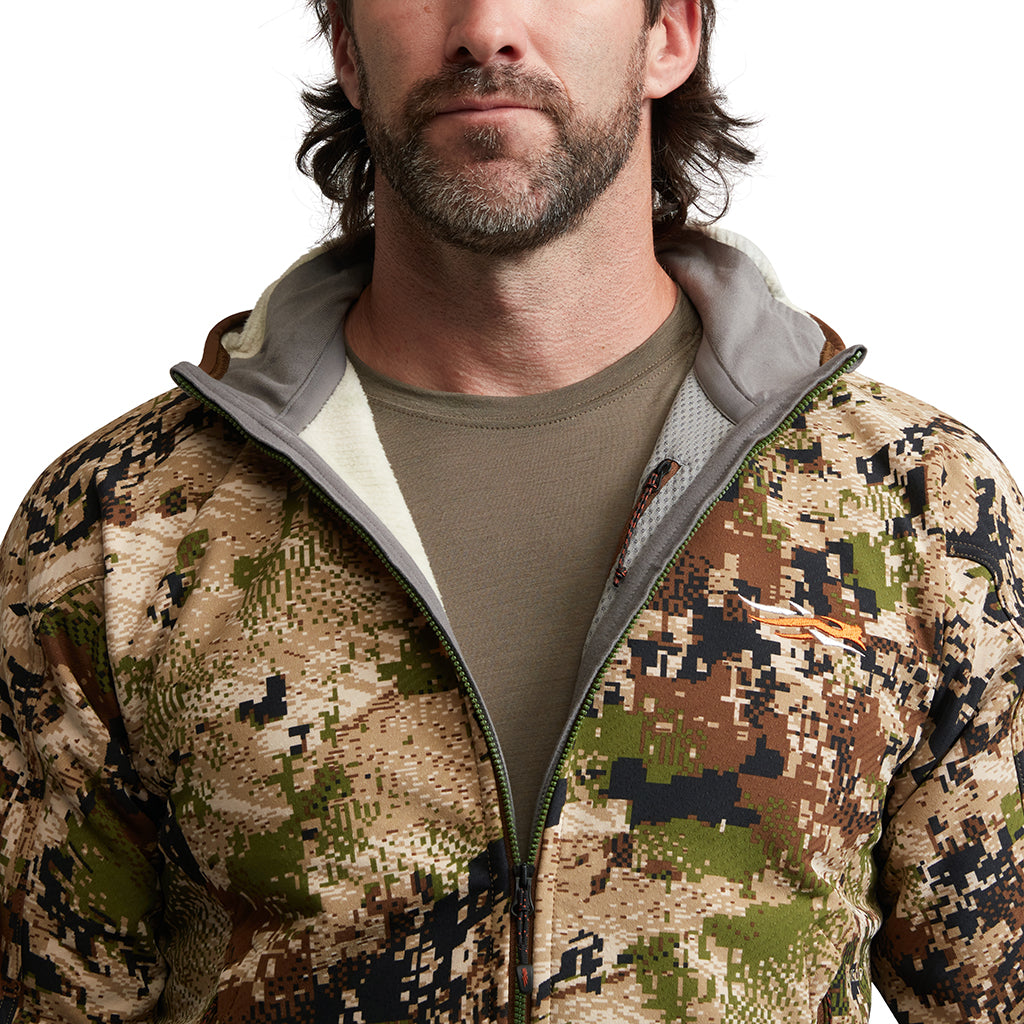 Alpha Fleece Hooded Jacket Optifade Subalpine