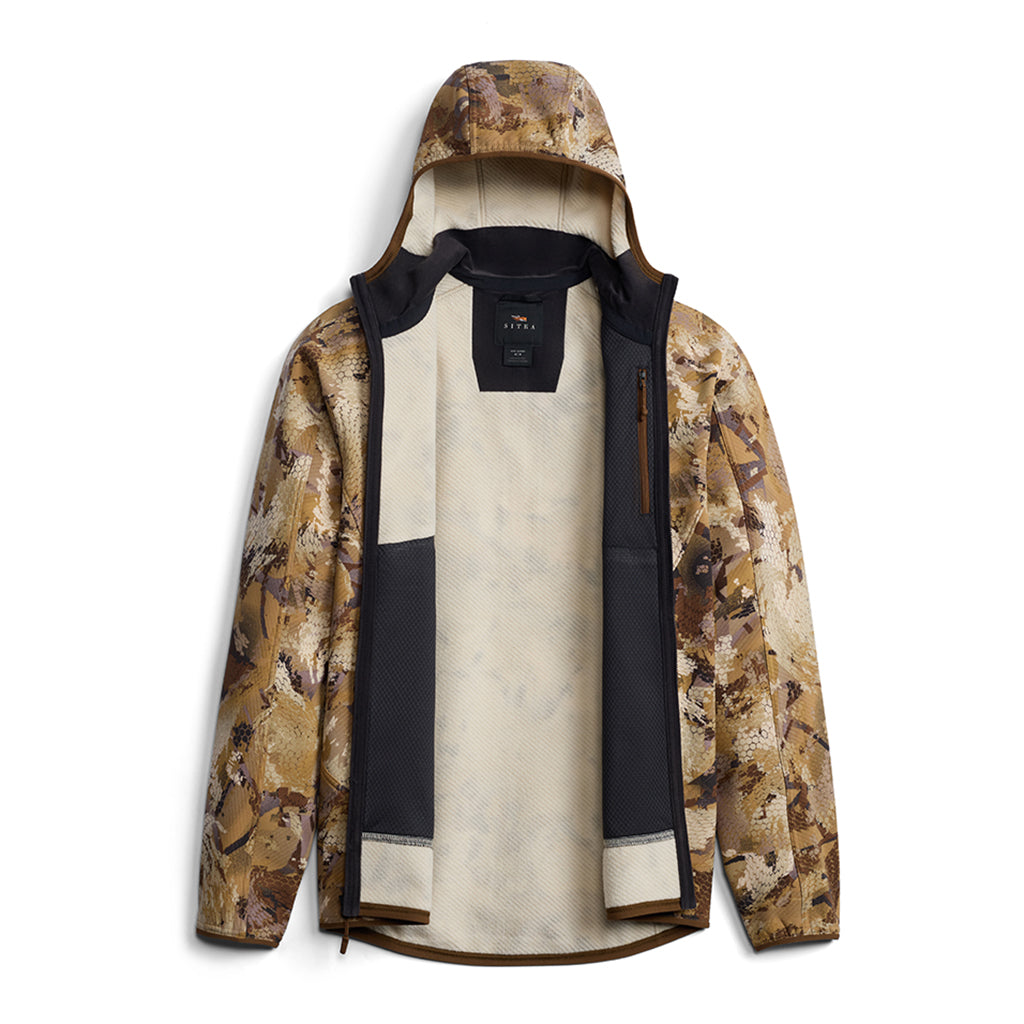Alpha Fleece Hooded Jacket Optifade Marsh