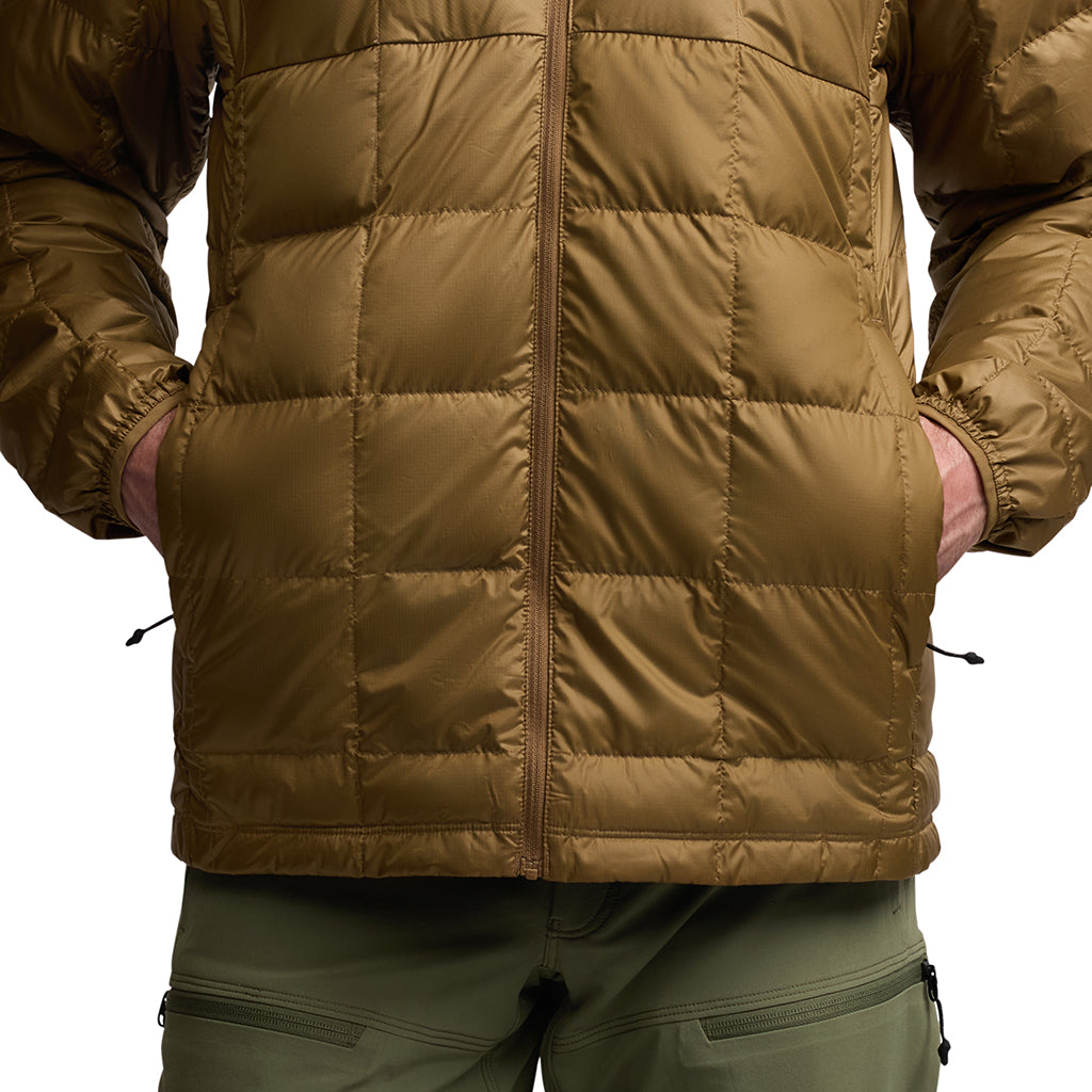 Microdown Hooded Jacket Coyote