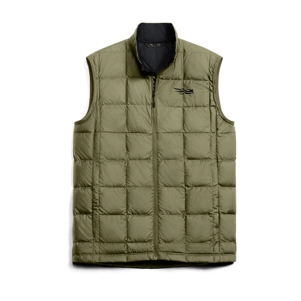 Microdown Vest Olive Green