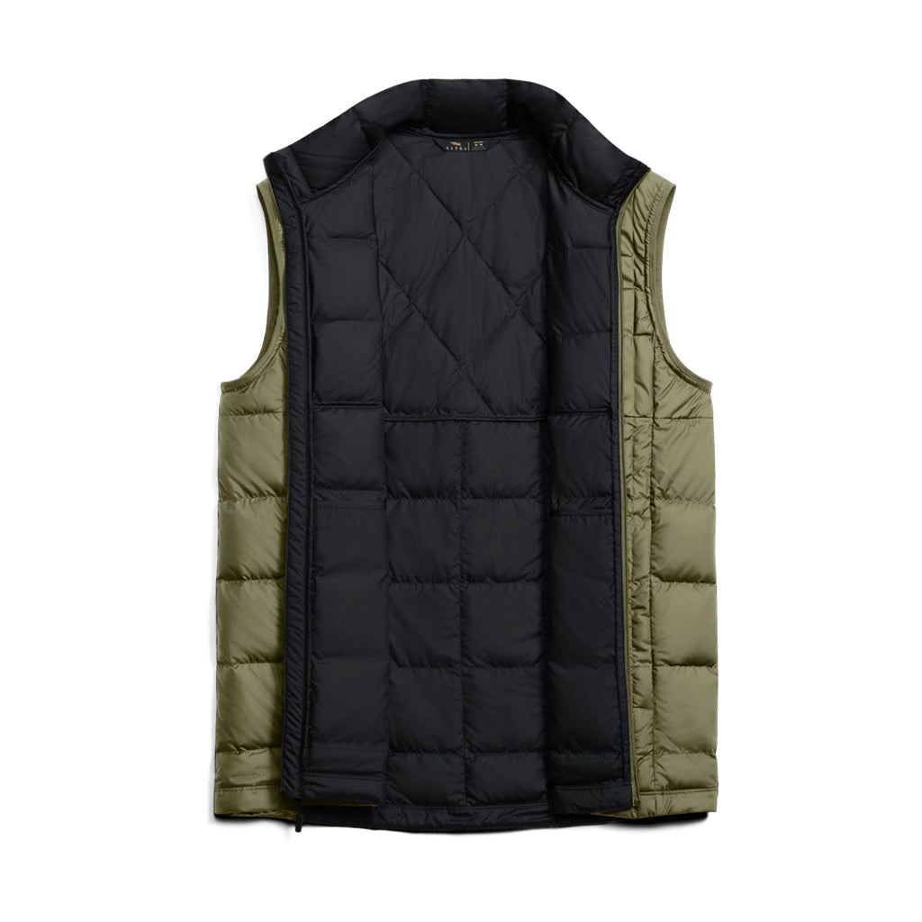 Microdown Vest Olive Green